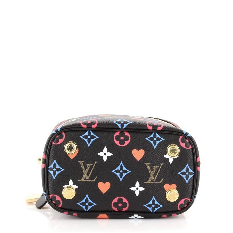 Louis Vuitton Vanity Handbag Limited Edition Game On Multicolor Monogram PM 1