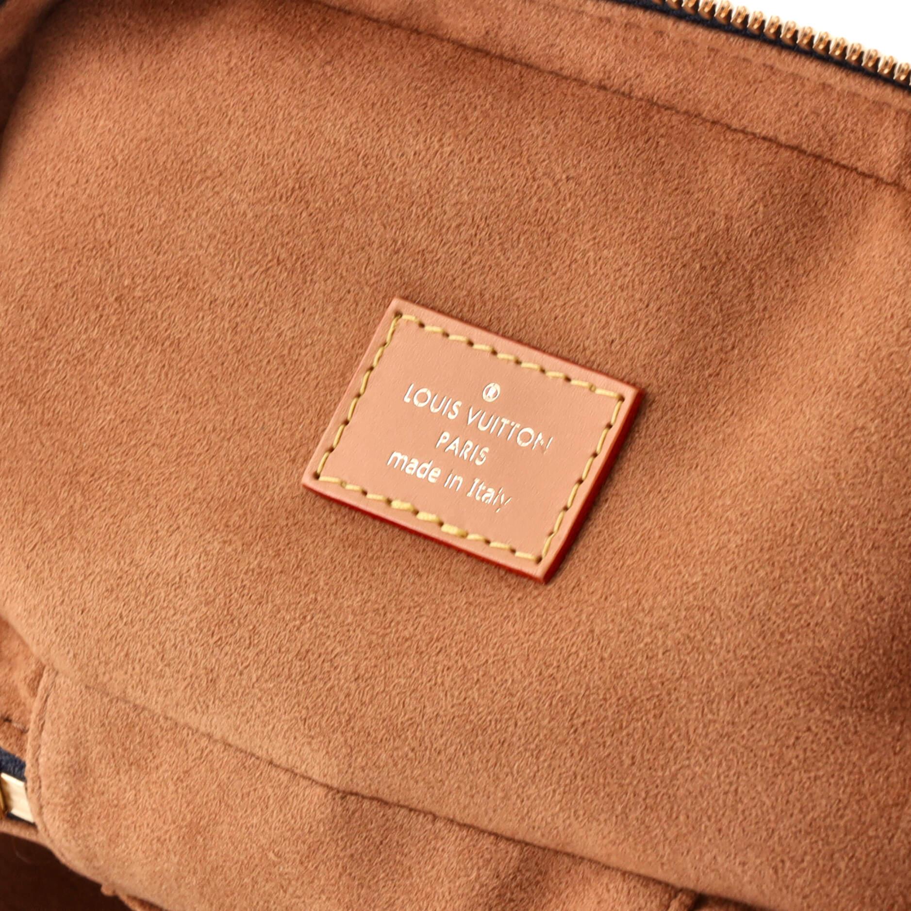 Black Louis Vuitton Vanity Handbag Limited Edition Since 1854 Monogram Jacquard PM