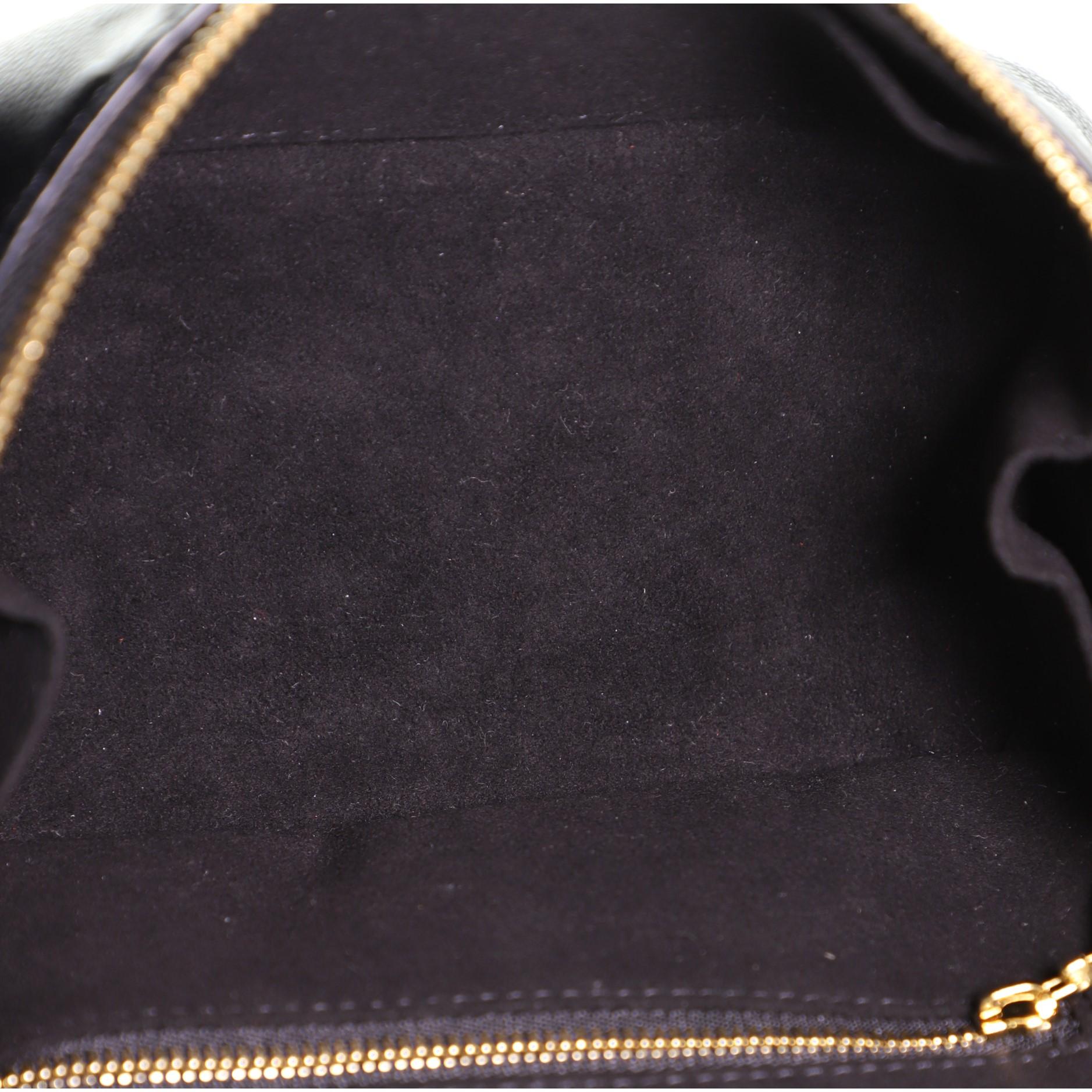 Black Louis Vuitton Vanity Handbag Monogram Empreinte Giant PM