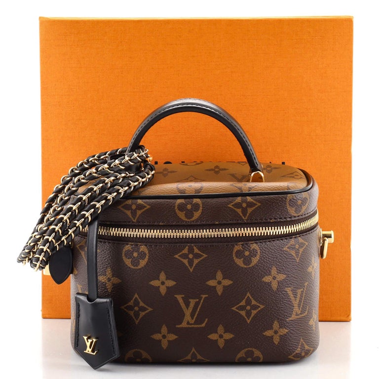 Louis Vuitton Vanity Handbag Reverse Monogram Canvas PM at 1stDibs