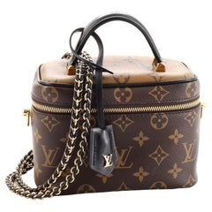 Túi xách Louis Vuitton Vanity Bag PM siêu cấp da bò màu đen size