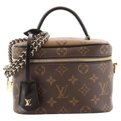 Louis Vuitton Vanity Black Canvas Handbag (Pre-Owned)