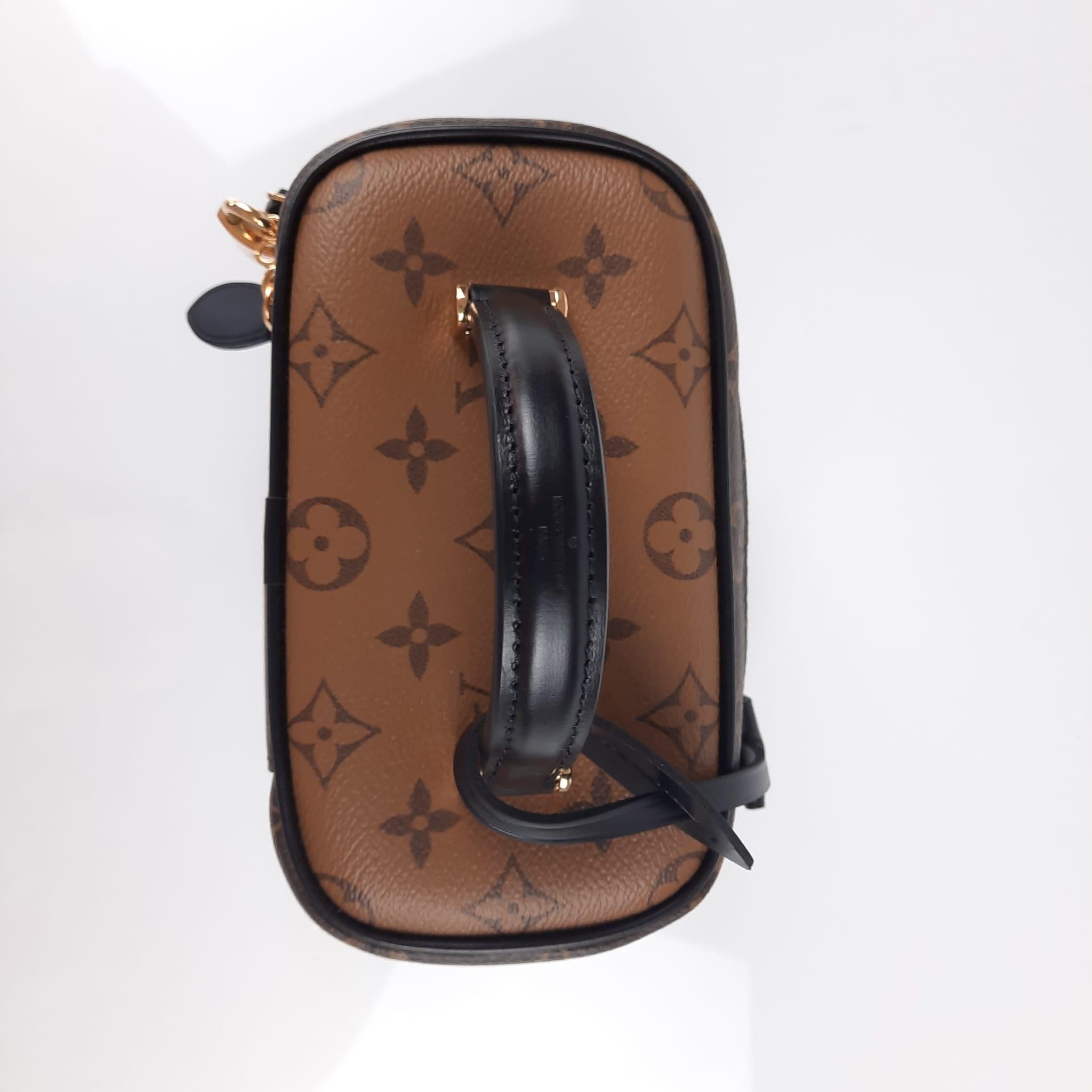Louis Vuitton Vanity PM Monogram and Monogram Reverse coated canvas For Sale 1