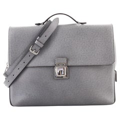 Louis Vuitton Vassili Handbag Taiga Leather PM