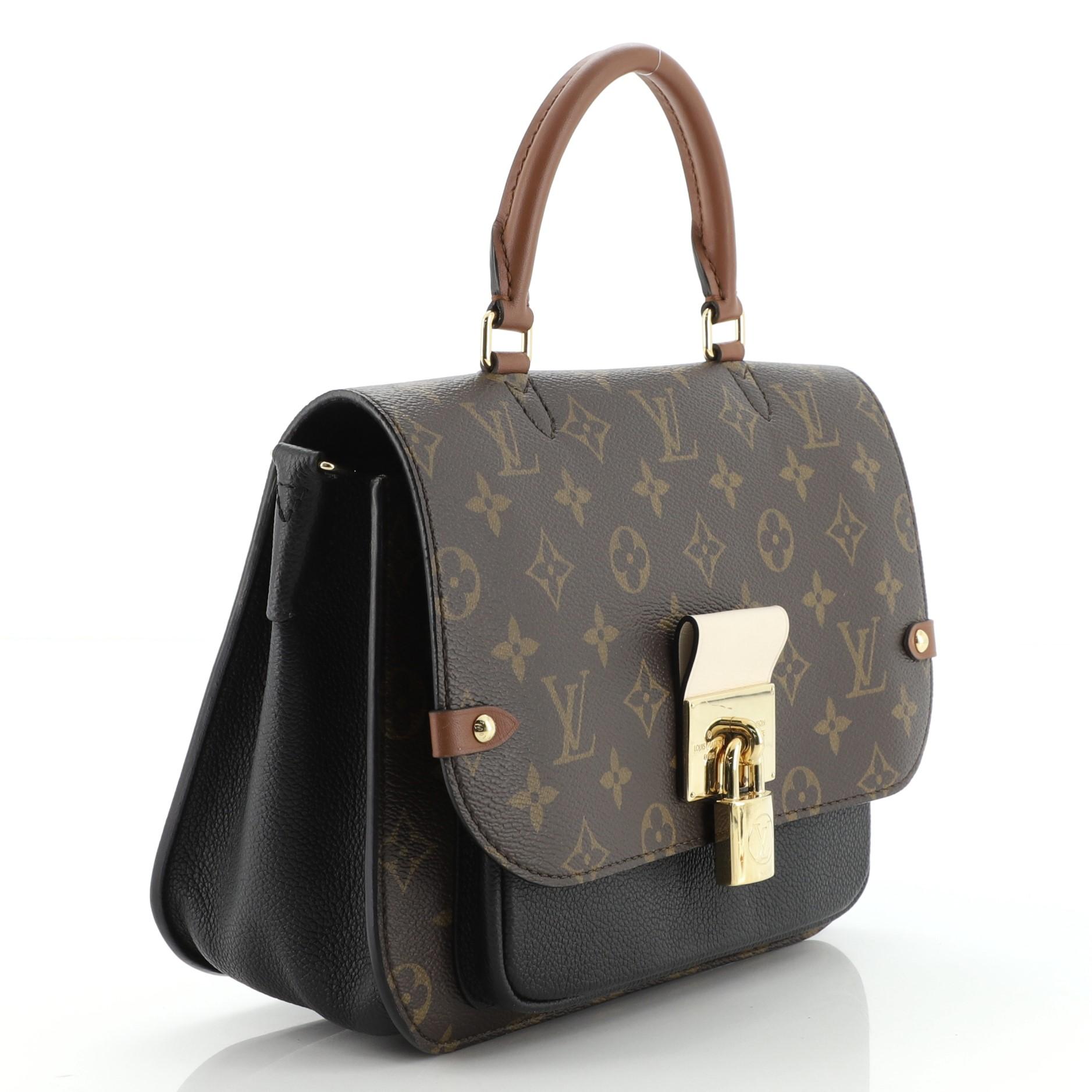 Nero Louis Vuitton Borsetta Monogram in tela e pelle