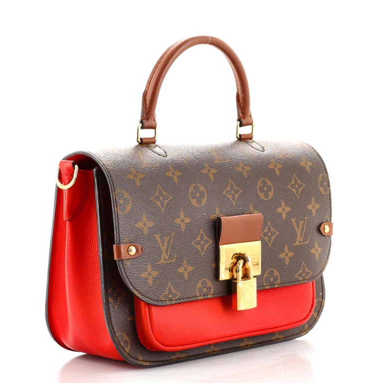 Louis Vuitton Vaugirard Handbag Monogram Canvas with Leather - ShopStyle  Satchels & Top Handle Bags