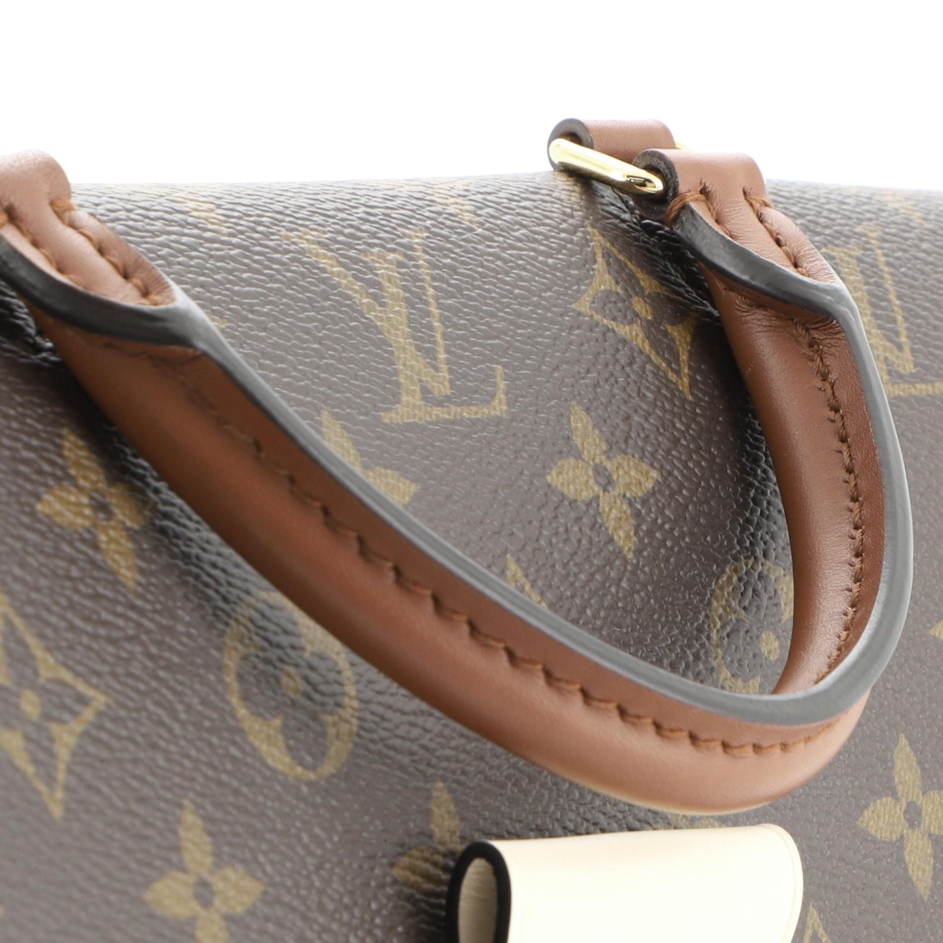 Louis Vuitton Borsetta Monogram in tela e pelle 2