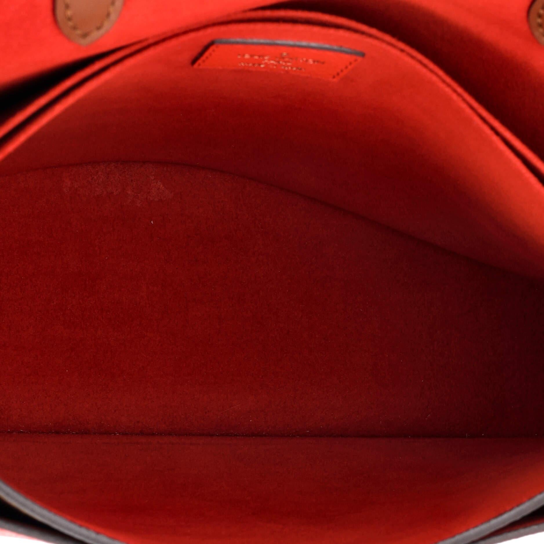 Louis Vuitton Vaugirard Handbag Monogram Canvas with Leather 3