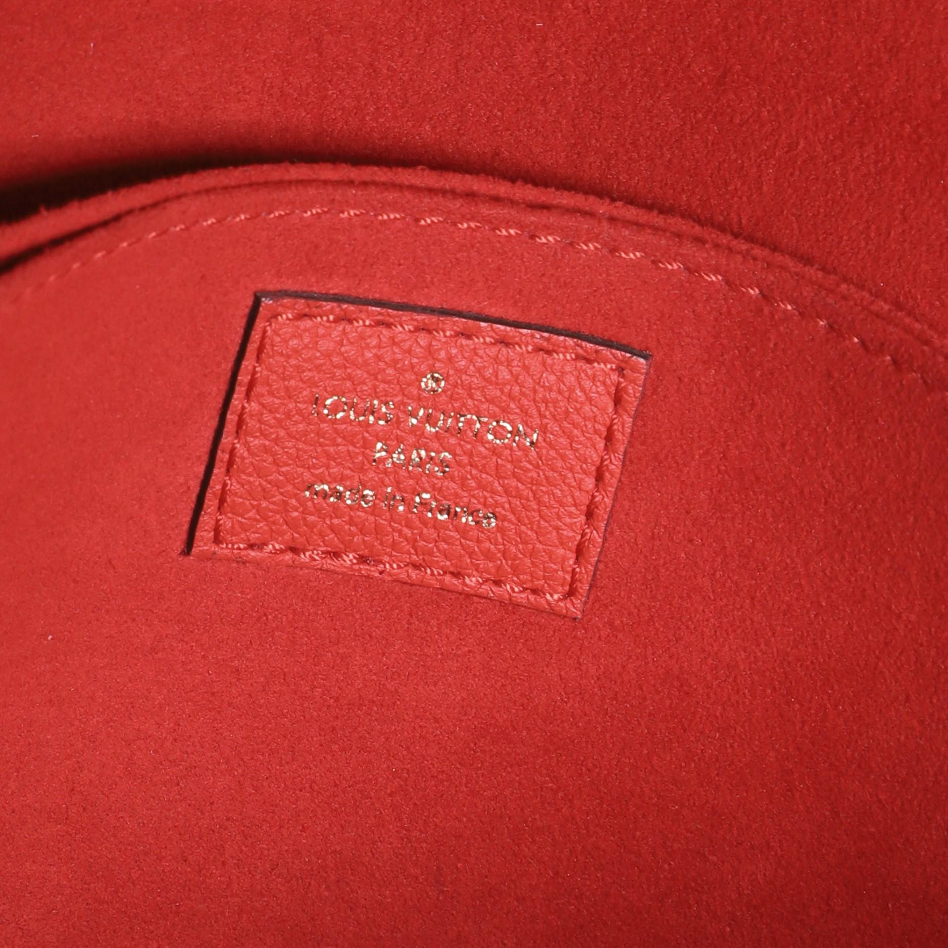 Louis Vuitton Vaugirard Handbag Monogram Canvas with Leather 2