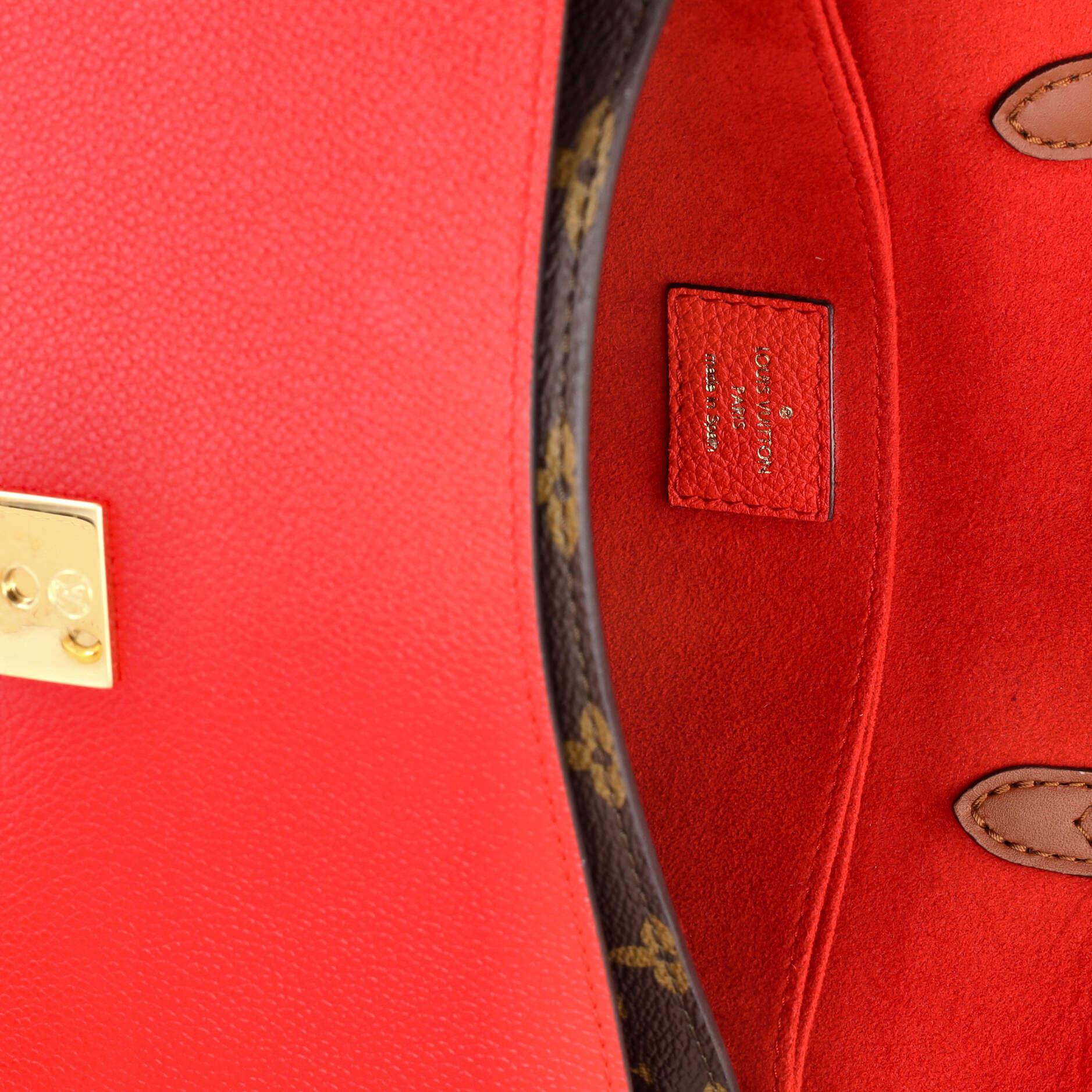 Louis Vuitton Vaugirard Handbag Monogram Canvas with Leather 4