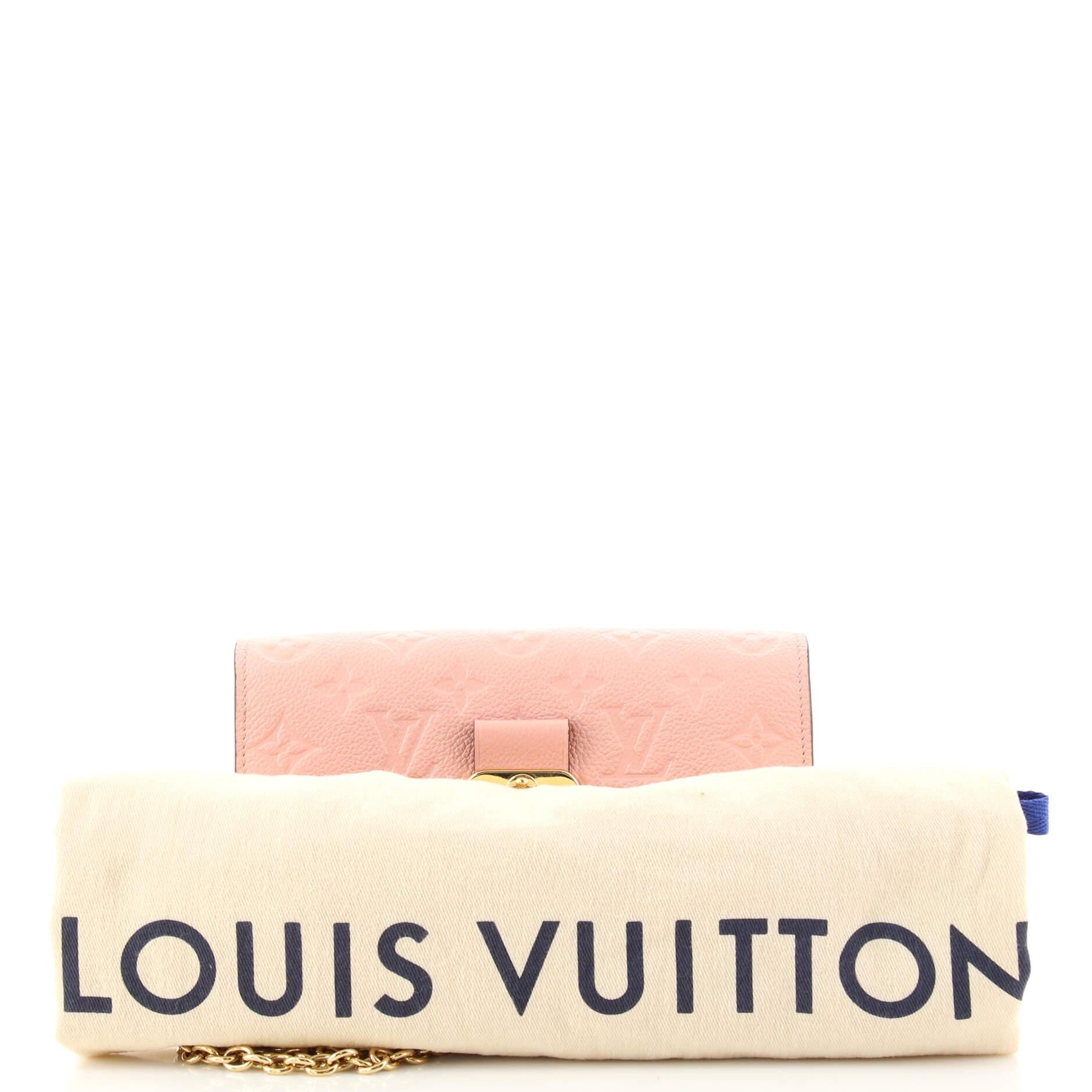 Louis Vuitton Vavin Chain Wallet NM Monogram Empreinte Leather at 1stDibs
