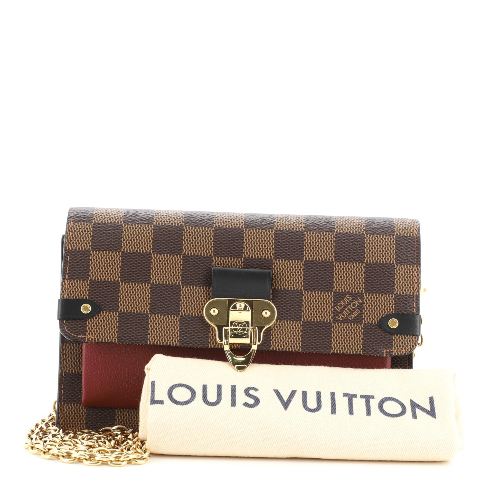 Louis Vuitton Vavin Chain Wallet Monogram Empreinte Leather at 1stDibs