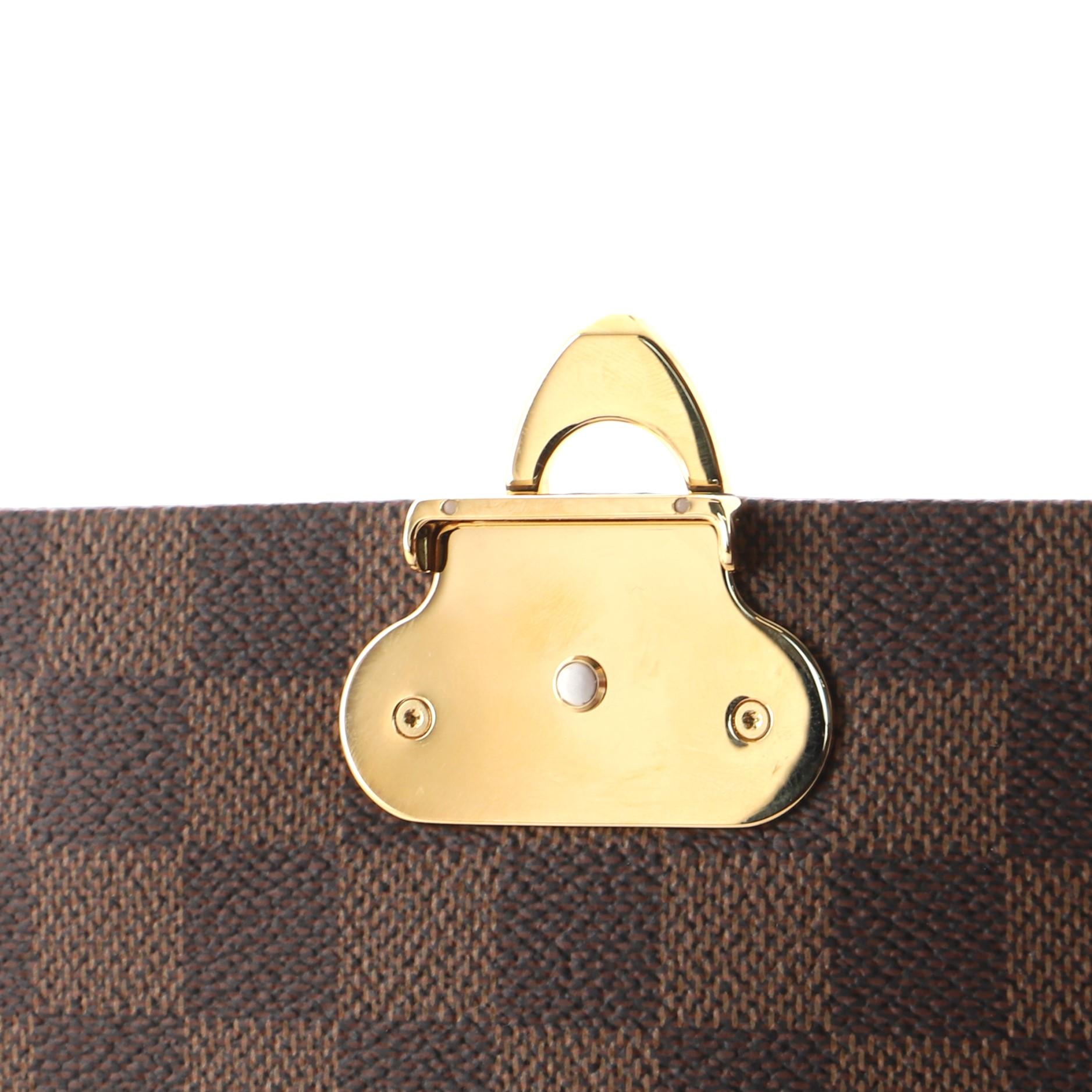 Louis Vuitton Louis Vuitton Vavin Handtasche Damier mit Leder PM 1