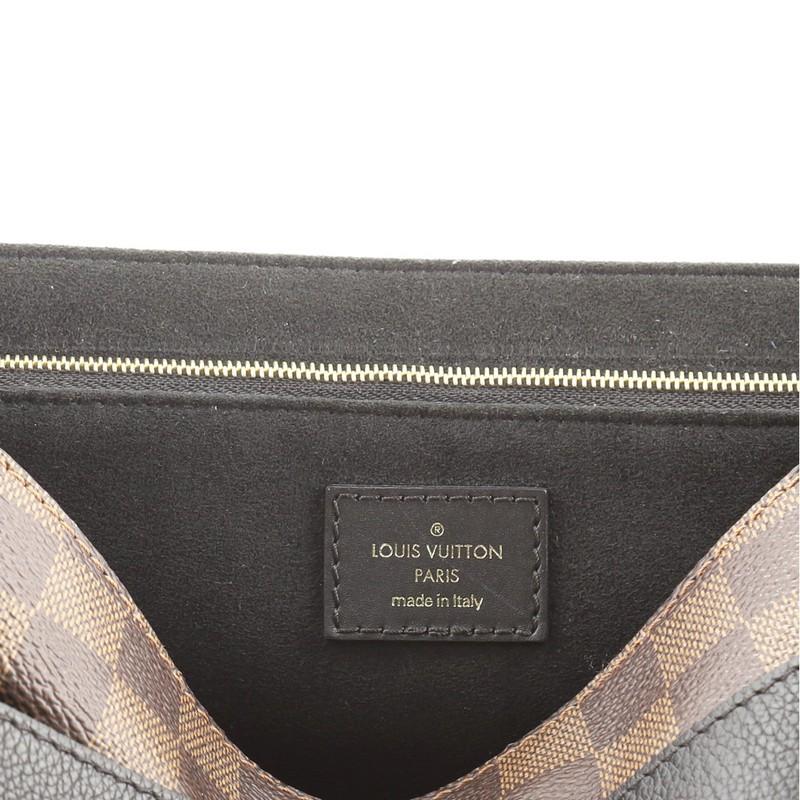 Louis Vuitton Vavin Handbag Damier with Leather PM 2