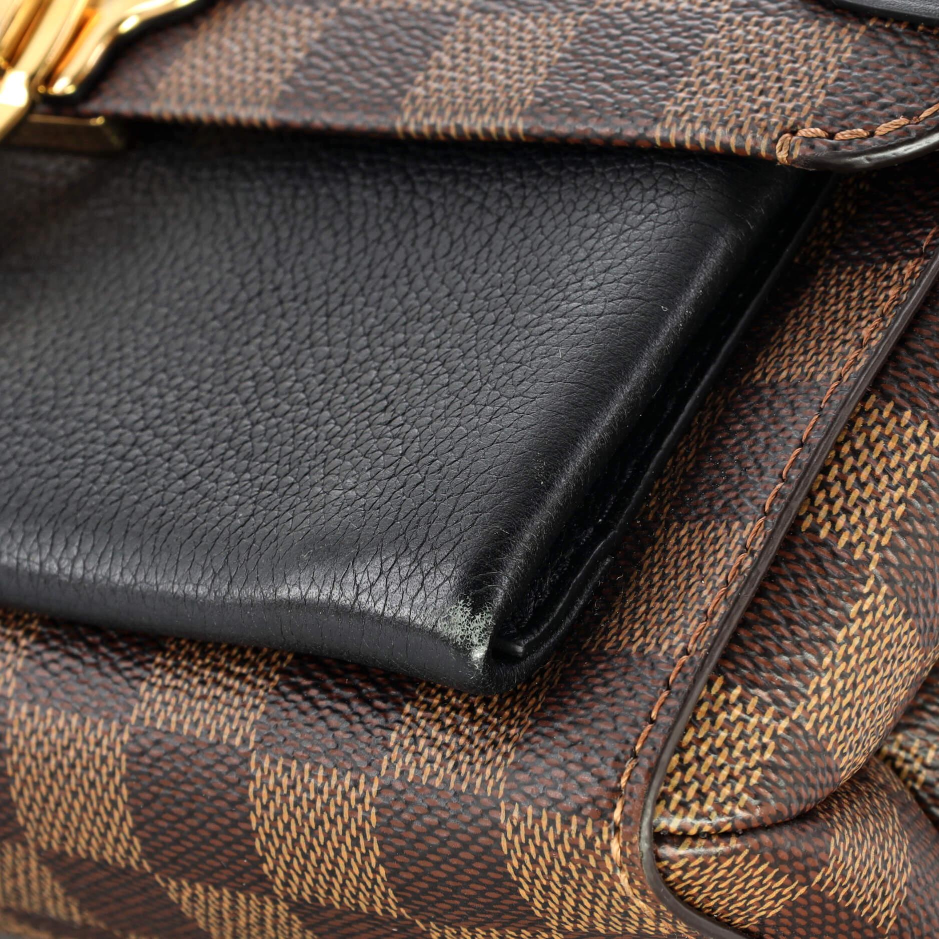 Louis Vuitton Vavin Handbag Damier with Leather PM 4