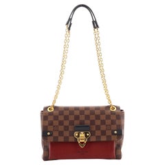 Louis Vuitton Vavin Handbag Damier with Leather PM