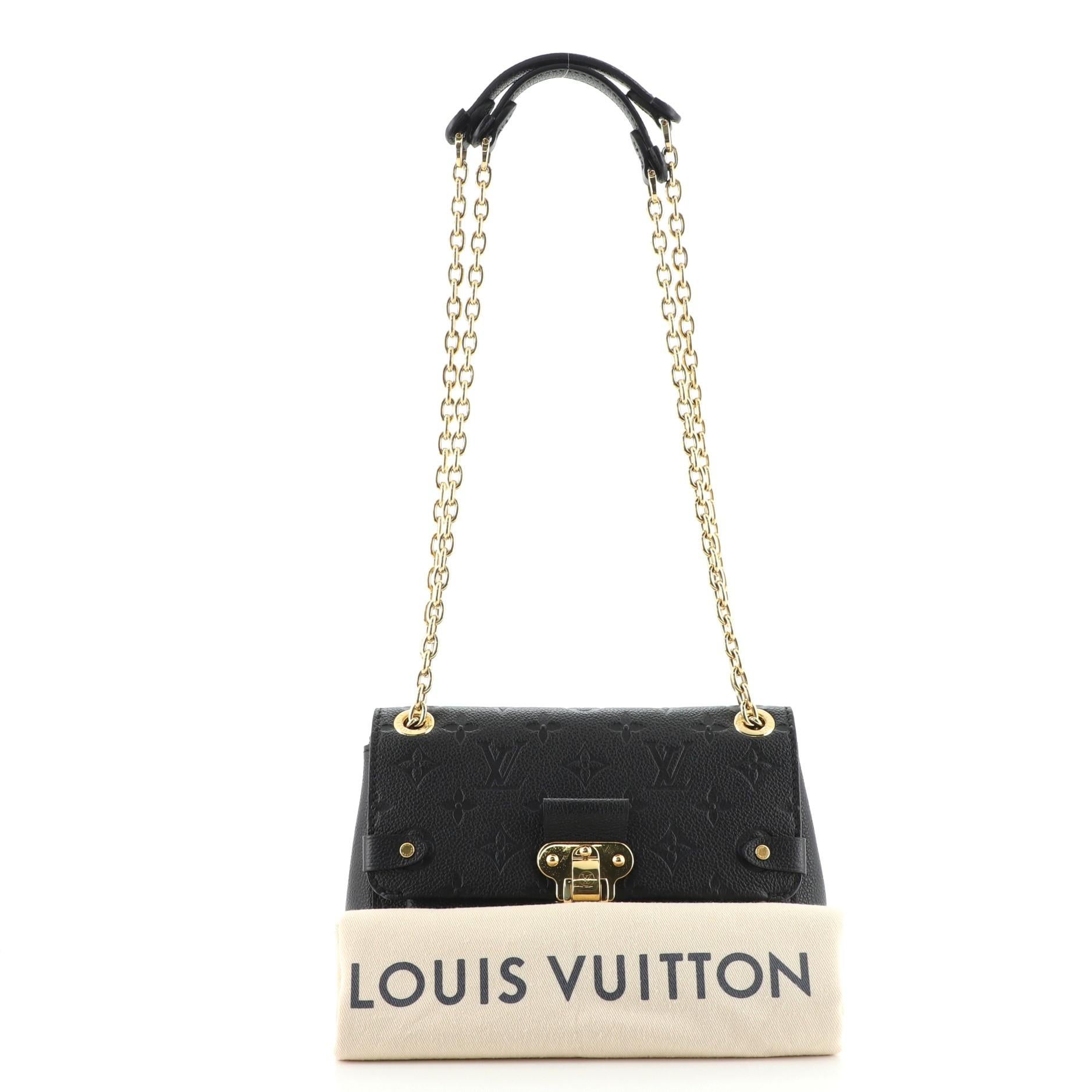 Louis Vuitton Vavin Handbag Monogram Empreinte Leather PM at 1stDibs