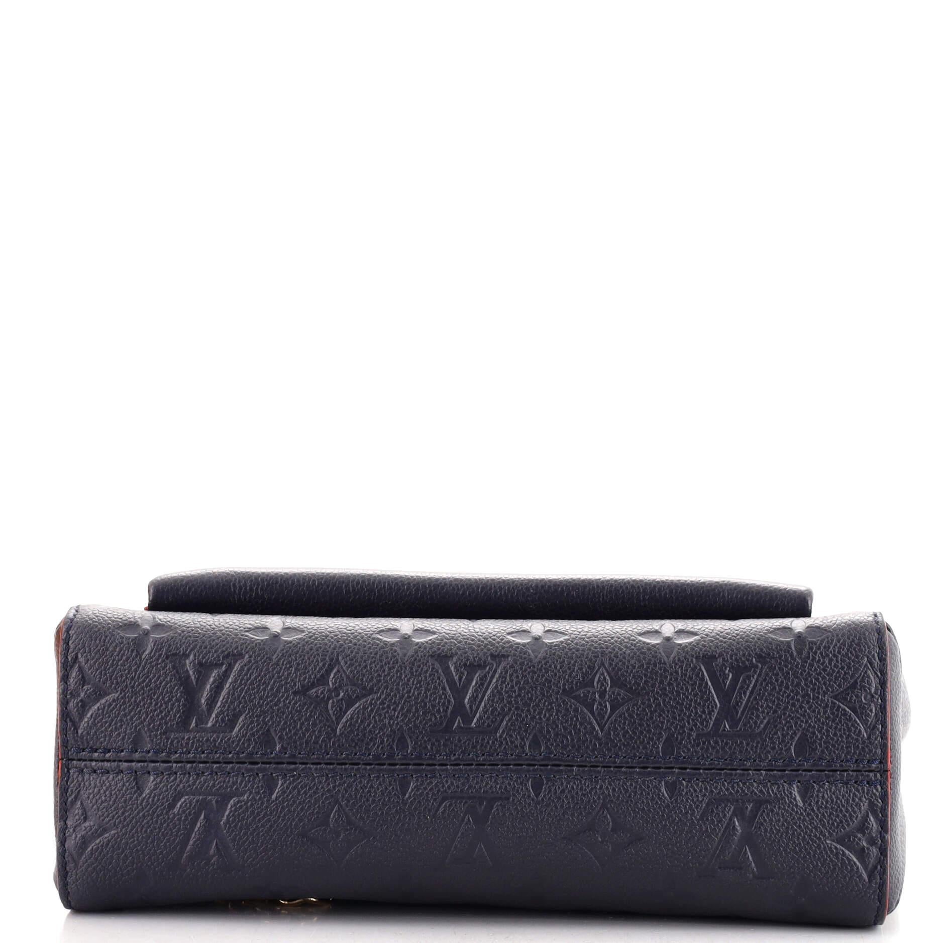 Louis Vuitton Vavin Handbag Monogram Empreinte Leather PM In Good Condition In NY, NY
