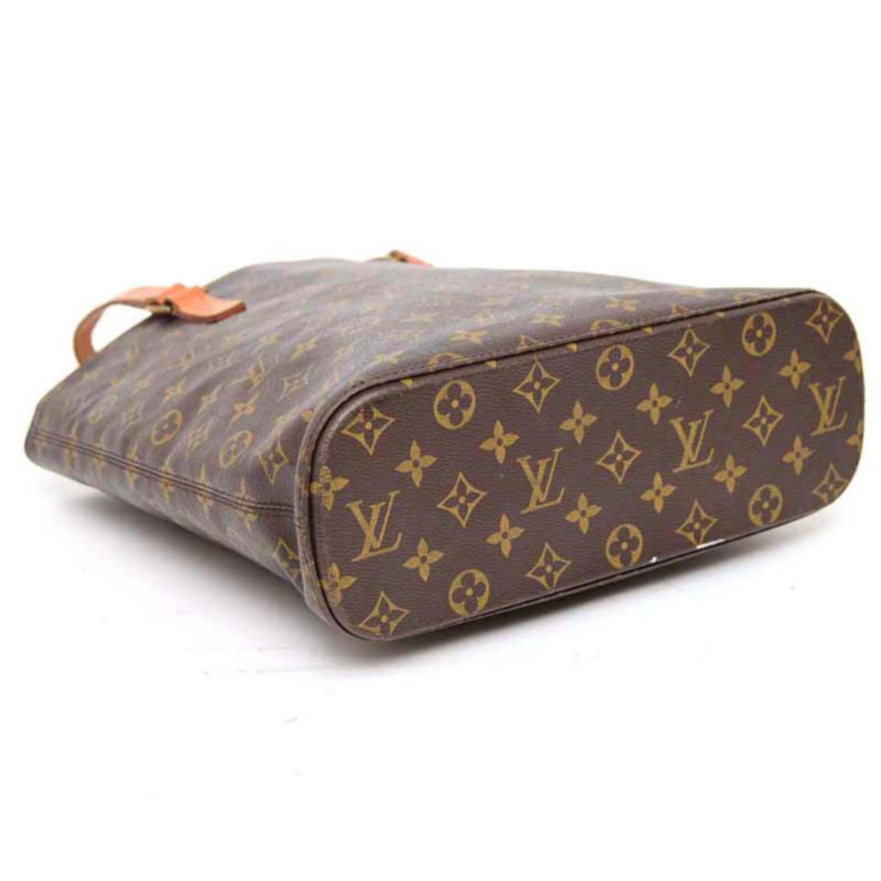 Louis Vuitton Vavin Monogram Gm 226719 Brown Coated Canvas Tote For Sale 3