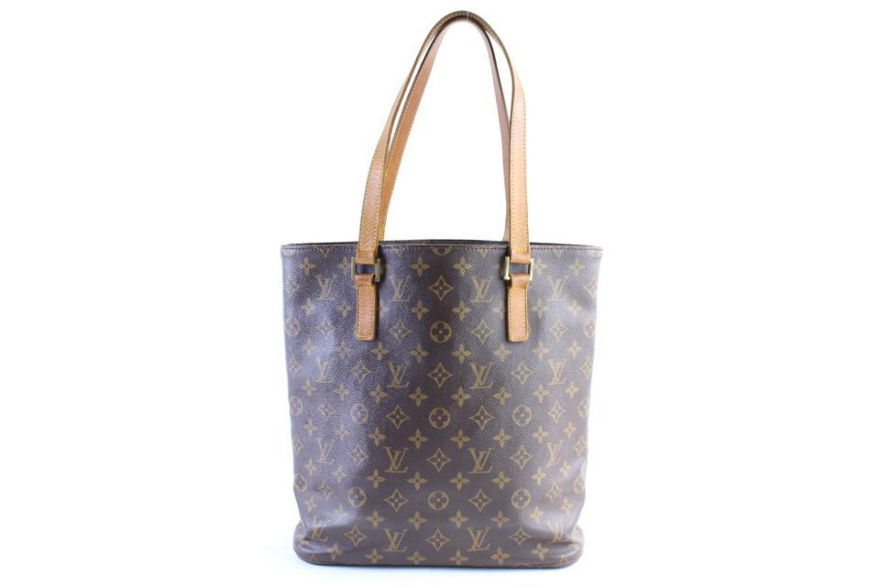 Louis Vuitton Vavin Monogram Gm 865913 Brown Coated Canvas Shoulder Bag For Sale 7