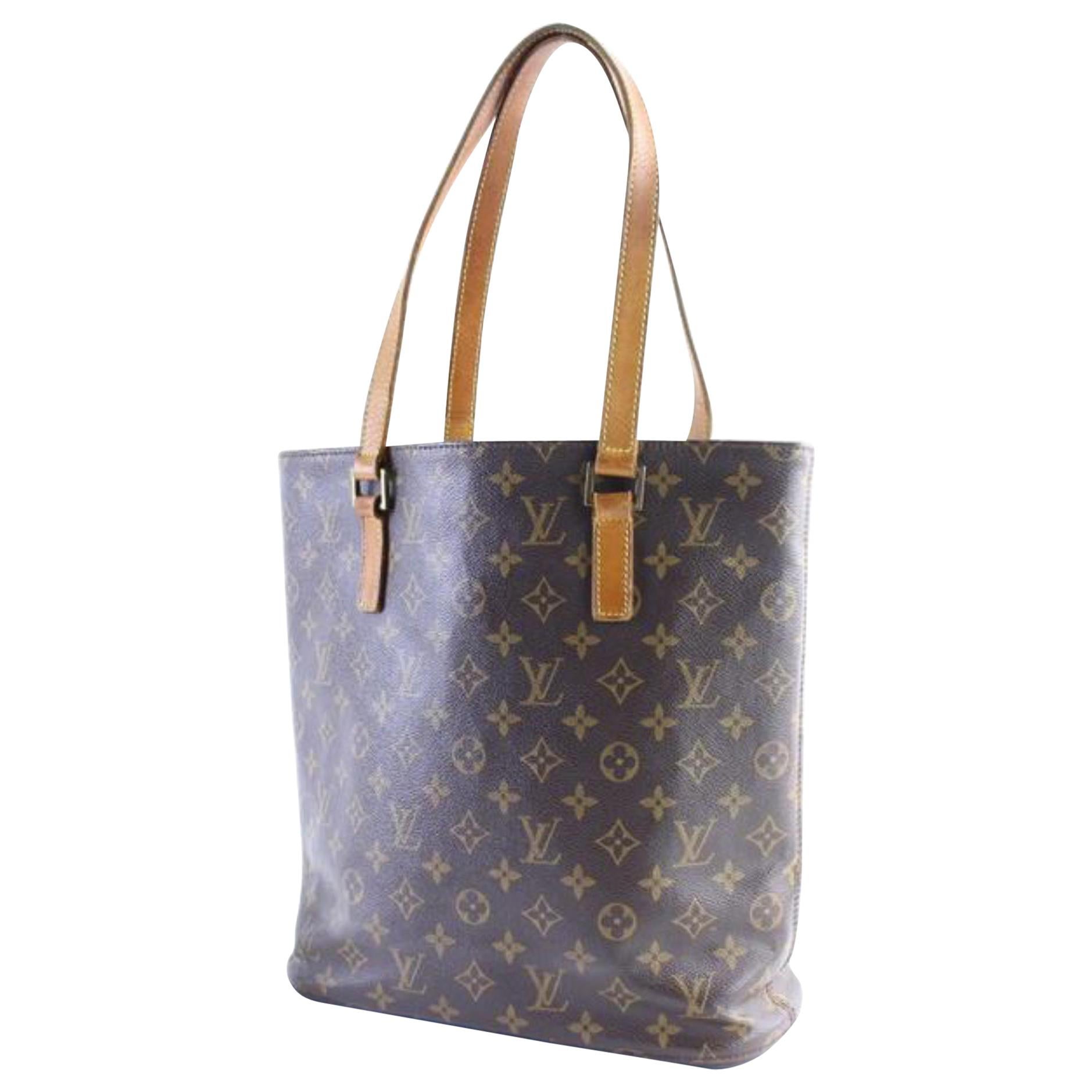 Louis Vuitton Vavin Monogram Gm 865913 Brown Coated Canvas Shoulder Bag For Sale