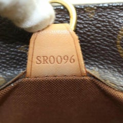 Louis Vuitton Vavin Monogram Gm 870091 Brown Coated Canvas Tote