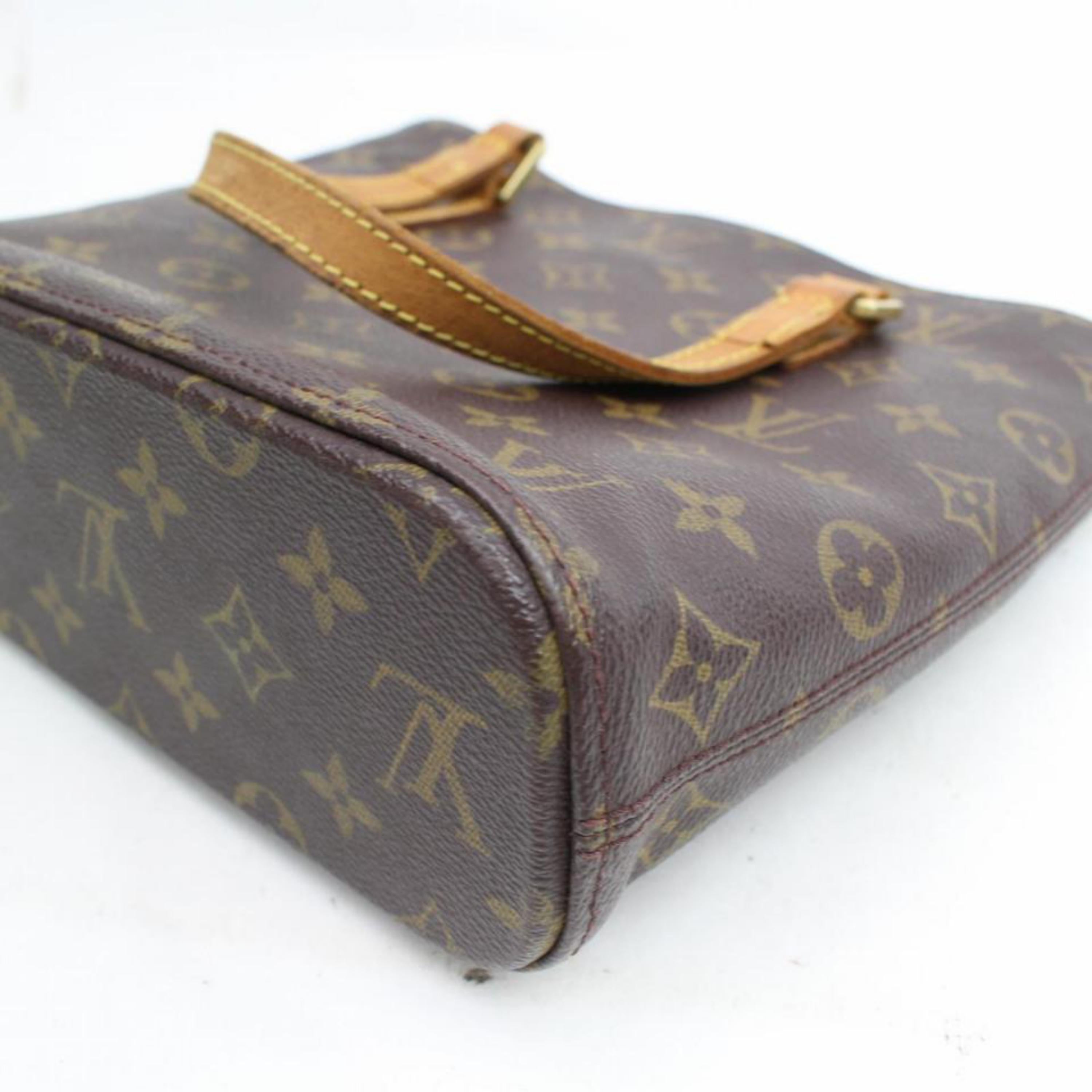 Louis Vuitton Vavin Monogram Pm 868135 Brown Coated Canvas Tote For Sale 5