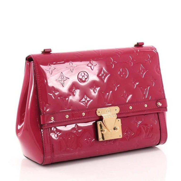 Louis Vuitton Monogram Vernis Rossmore Red Shoulder Bag