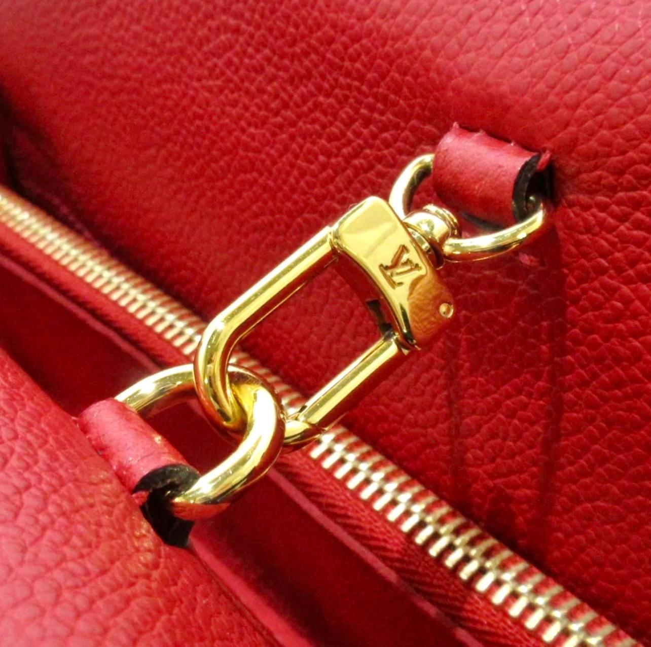 Louis Vuitton Venus Cherry Handbag Monogram Canvas and Leather Satchel Like New 5