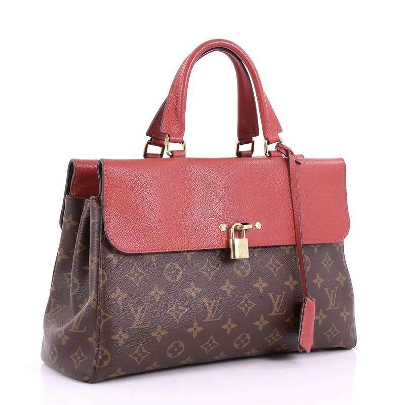 Louis Vuitton Venus Handbag Monogram Canvas and Leather In Good Condition In NY, NY