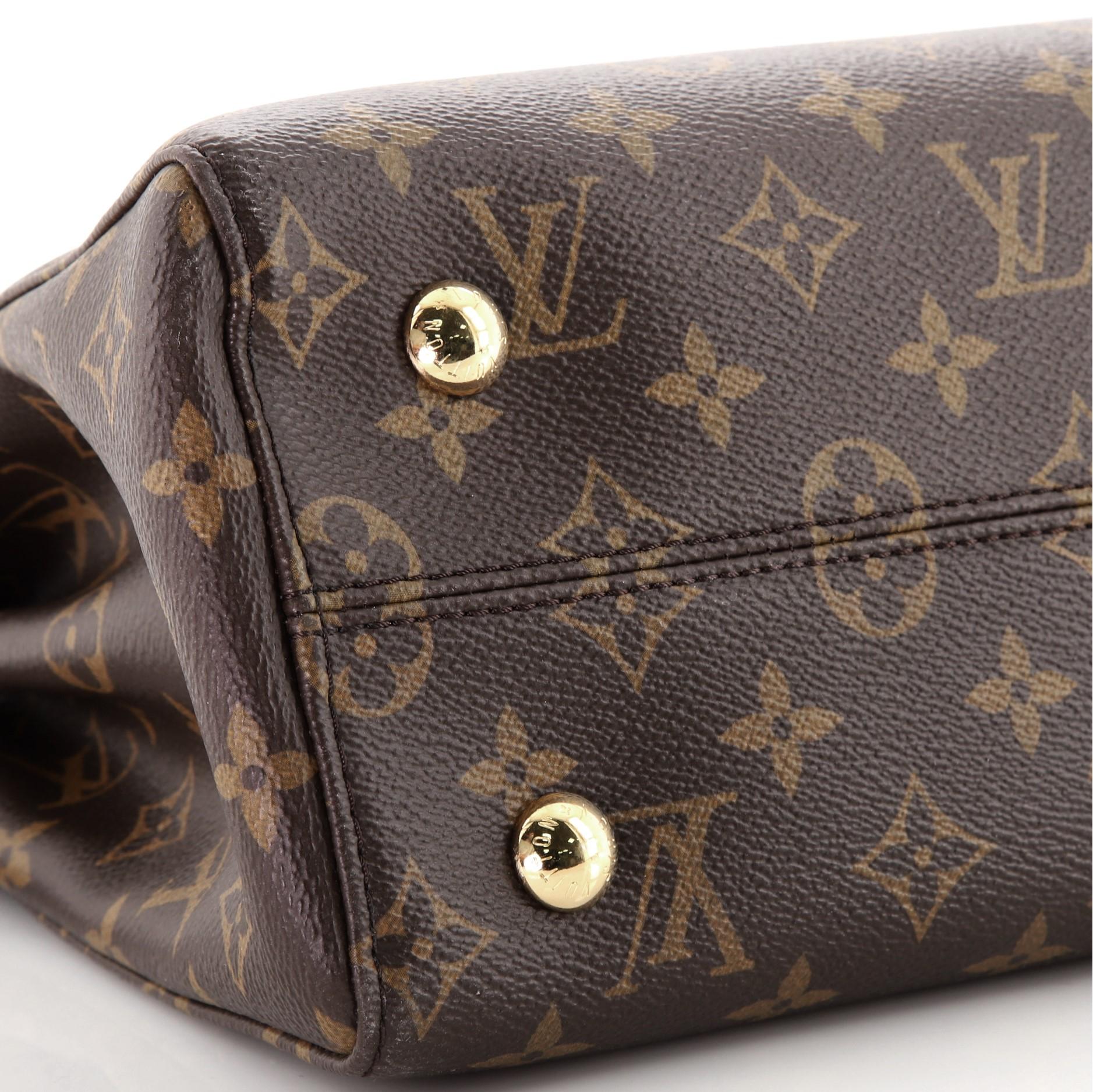 Black Louis Vuitton Venus Handbag Monogram Canvas and Leather