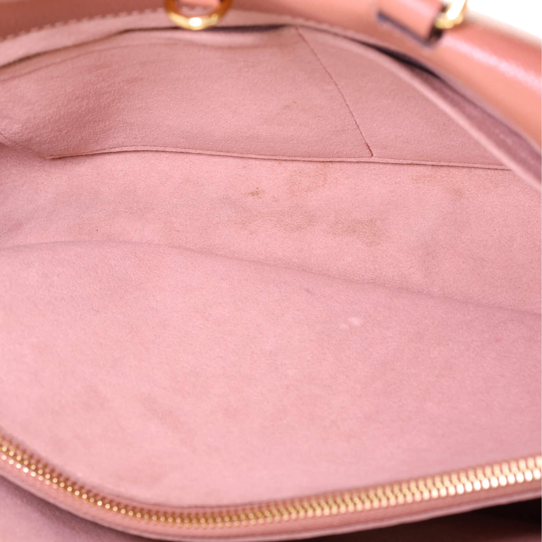 Brown Louis Vuitton Venus Handbag Monogram Canvas and Leather