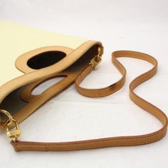 Louis Vuitton Vernis 2way 865720 Perle Ivory Patent Leather Shoulder Bag