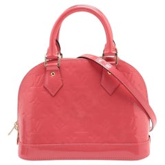 Louis Vuitton Vernis Alma BB rose pêche