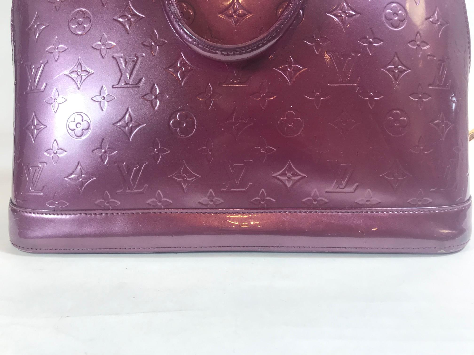 Louis Vuitton Vernis Alma GM For Sale 4