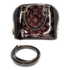Louis Vuitton Vernis Amarante Alma BB Satchel