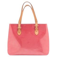 Louis Vuitton Vernis Brentwood Borsa Tote Rosa Caldo