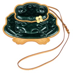 Retro Louis Vuitton Vernis Conte de Fees Frog Pochette Bag, 2002