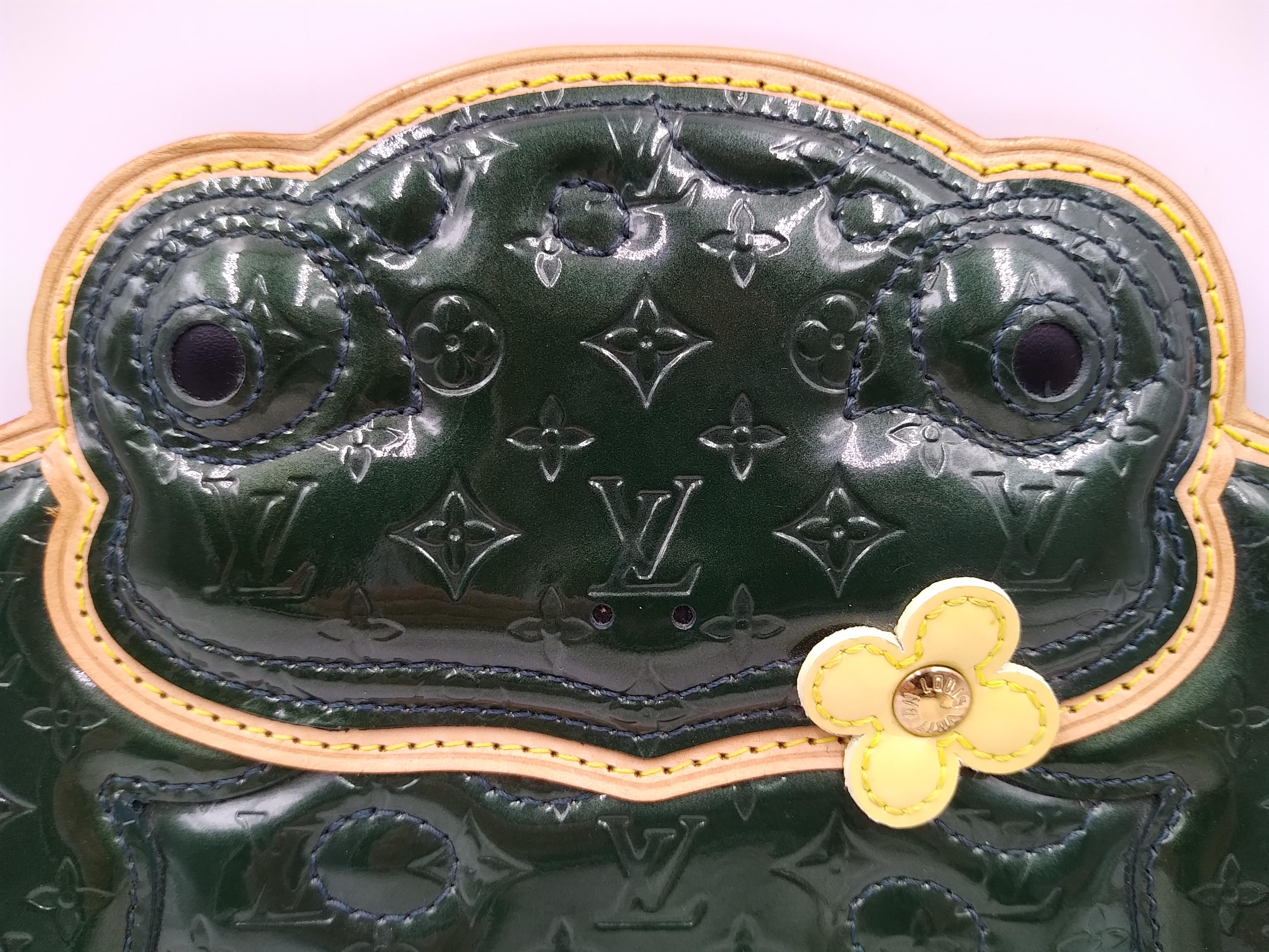 Louis Vuitton Vernis Conte de Fees Borsa a tracolla con rana Edizione Limitata 2002 3