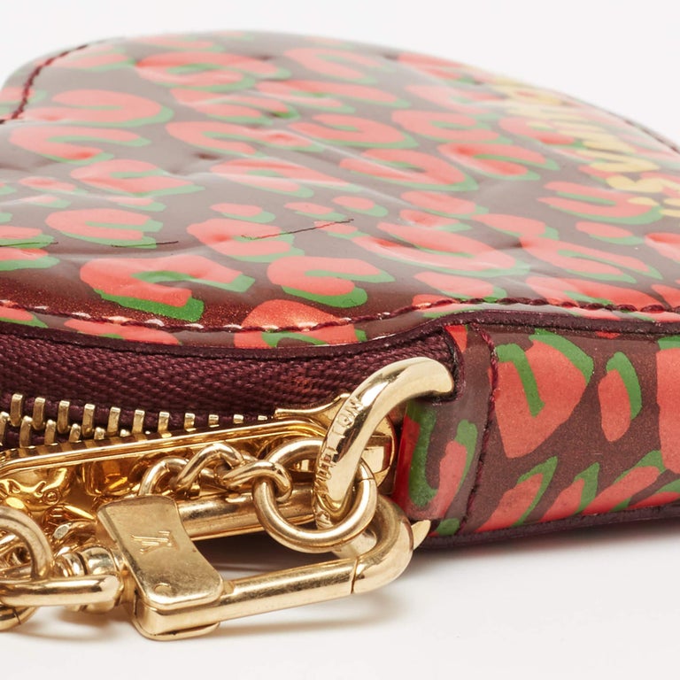 Louis Vuitton Vernis Leather Limited Edition Stephen Sprouse Heart Coin  Purse at 1stDibs
