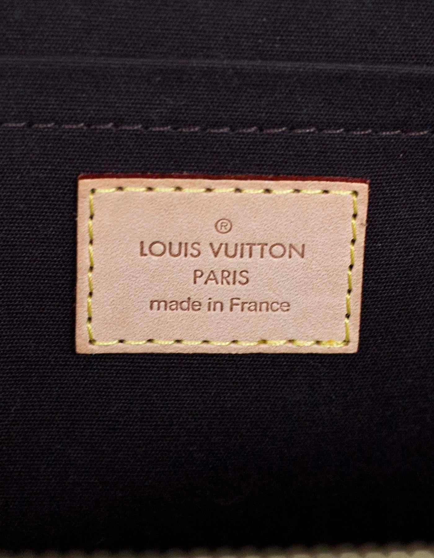 Louis Vuitton Vernis Monogram Amarante Rosewood Bag 2
