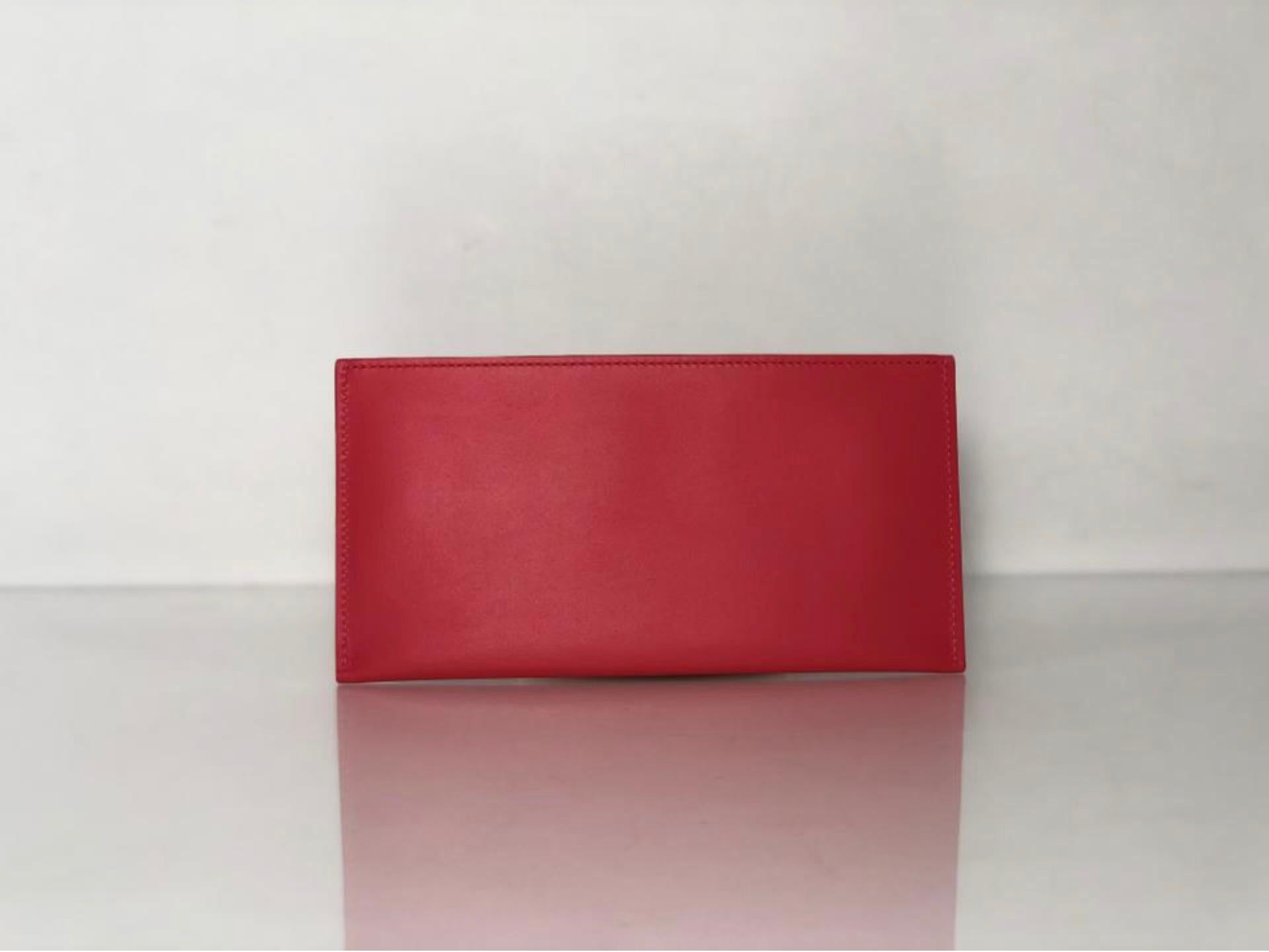 Red  Louis Vuitton Vernis Pochette Felicie Card Holder Wallet Insert For Sale