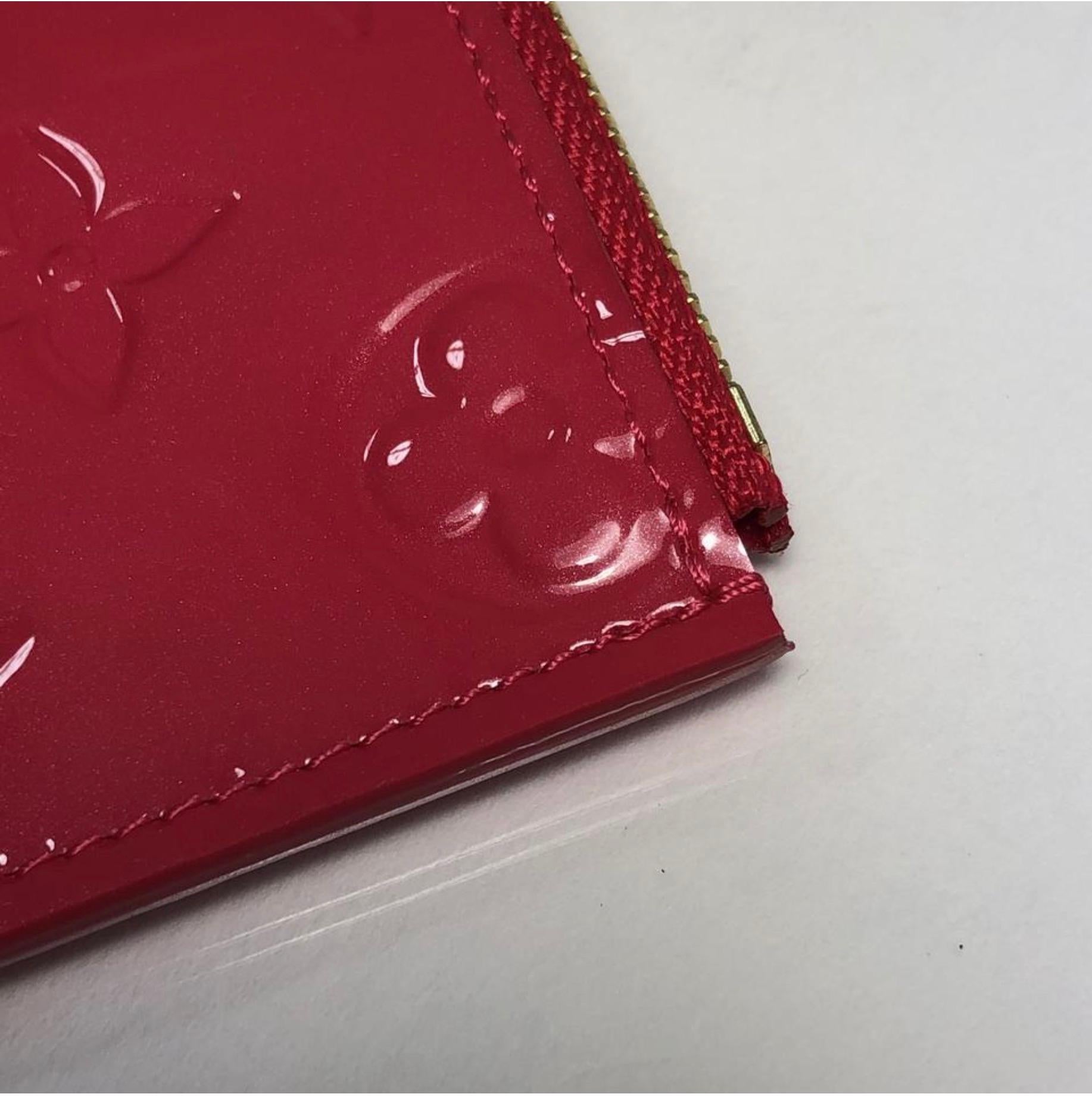 Louis Vuitton Vernis Pochette Felicie Clutch Insert For Sale 3