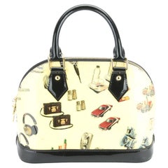 Louis Vuitton Vernis Trunk Stickers Alma BB