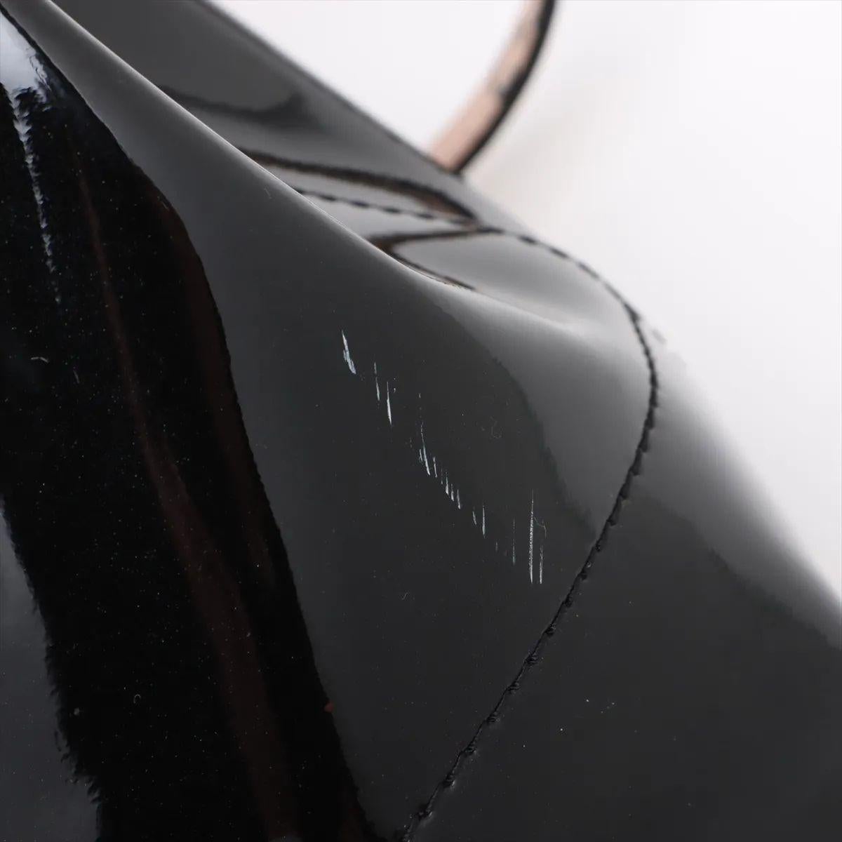 Louis Vuitton Vernis x Monogram Hot Springs Mini Backpack Black For Sale 9