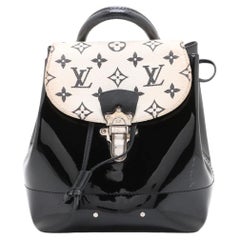 Louis Vuitton Vernis x Monogram Hot Springs Mini Backpack Black