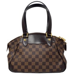 Louis Vuitton Verona PM Damier Ebene Canvas Handbag