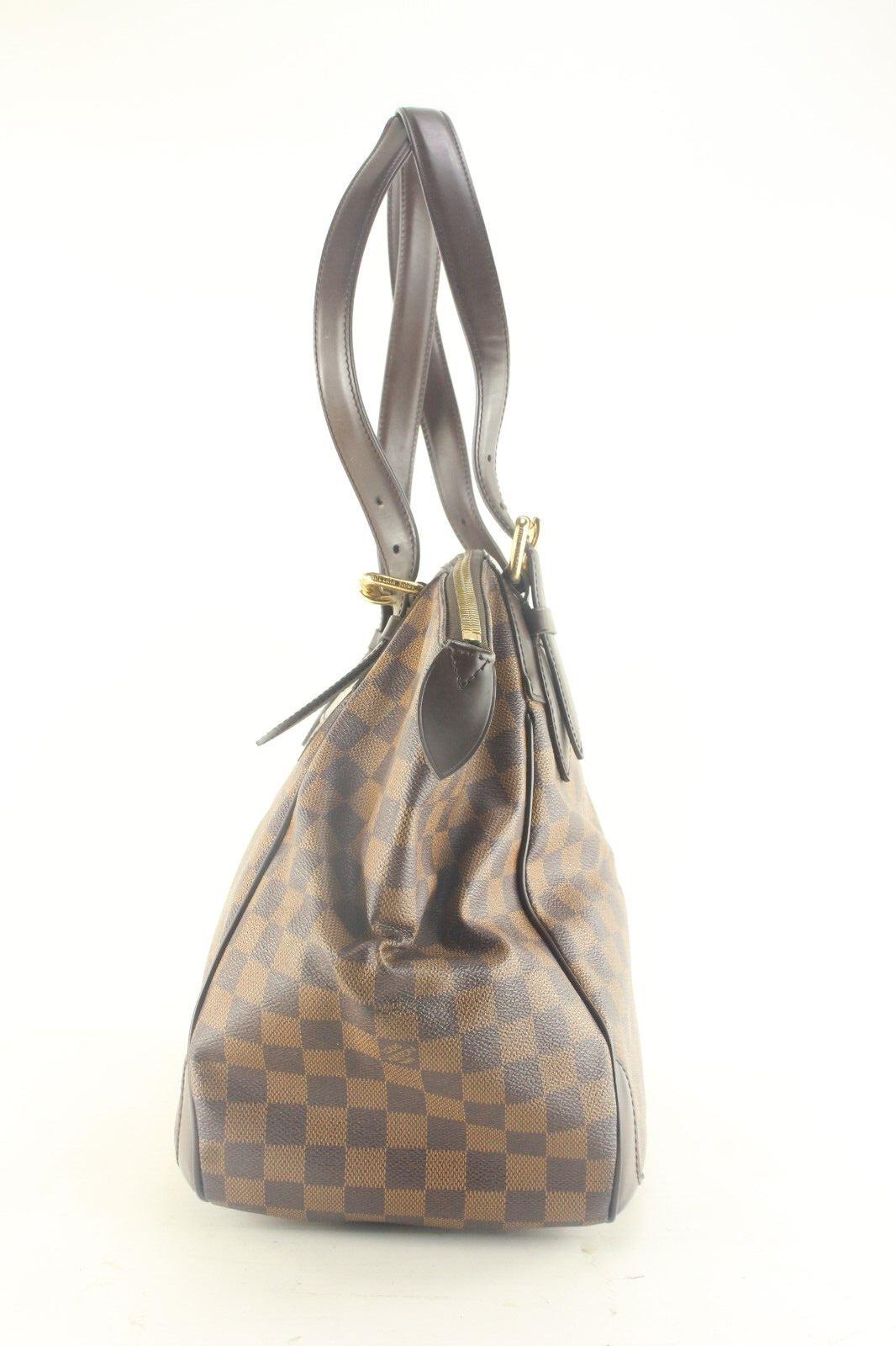 Louis Vuitton Verona Shoulder Bag MM Brown Canvas 4LV105K For Sale 7