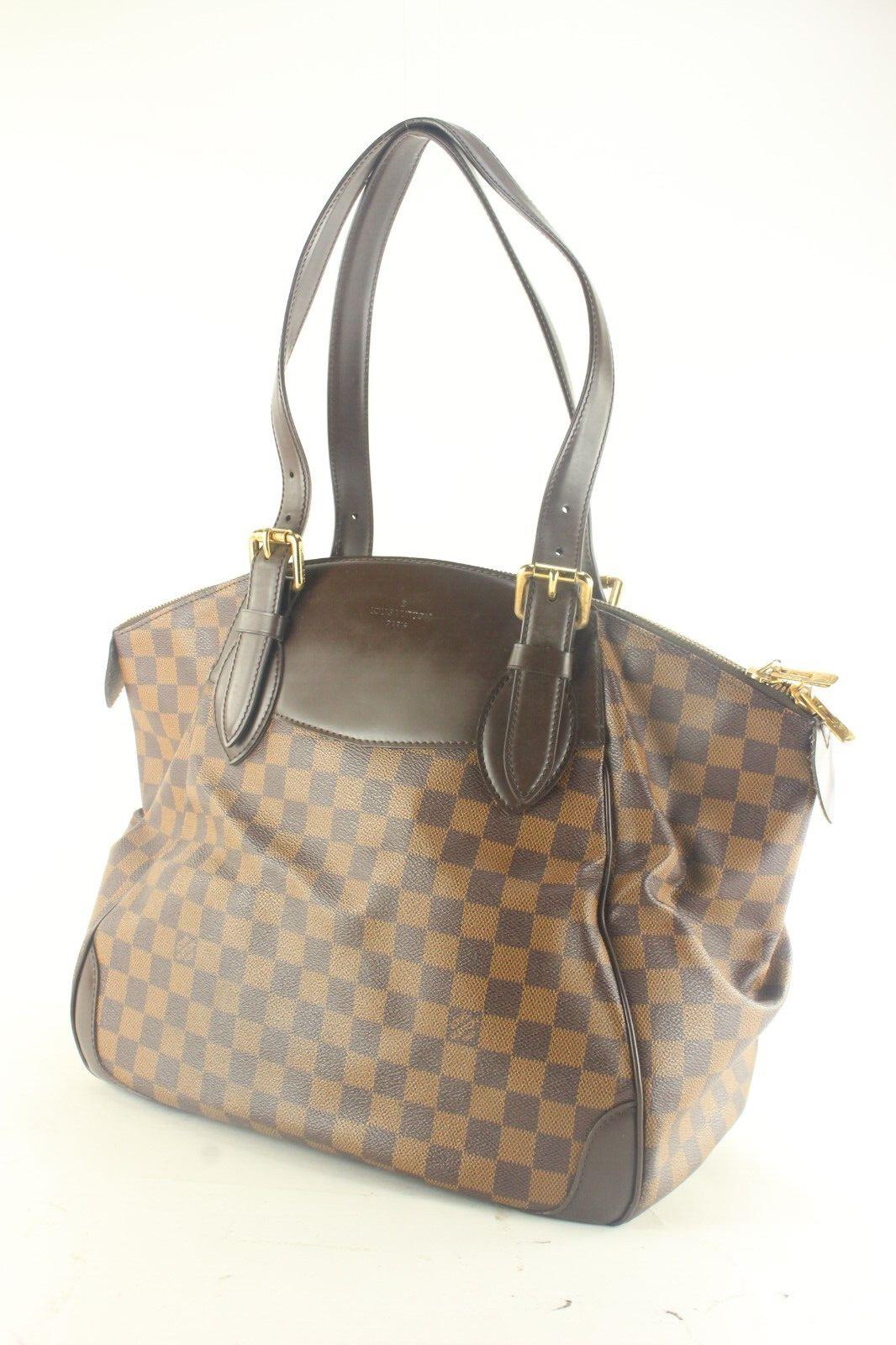 Louis Vuitton Verona Shoulder Bag MM Brown Canvas 4LV105K For Sale 8