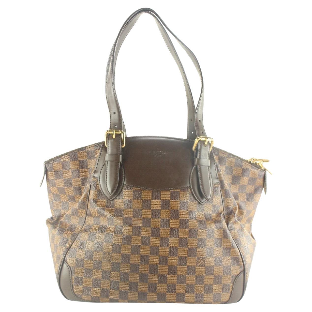 Louis Vuitton Verona Shoulder Bag MM Brown Canvas 4LV105K For Sale